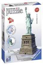 PUZZLE 3D STATUIA LIBERTATII 180 PIESE (RVS3D12584) - Libelula Vesela - Jucarii