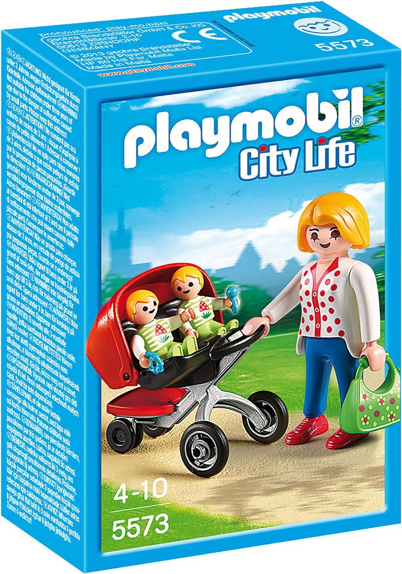 PLAYMOBIL - CARUCIOR CU GEMENI (PM5573) - Libelula Vesela - Jucarii