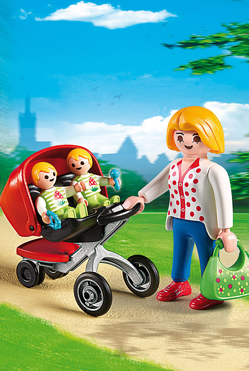 PLAYMOBIL - CARUCIOR CU GEMENI (PM5573) - Libelula Vesela - Jucarii