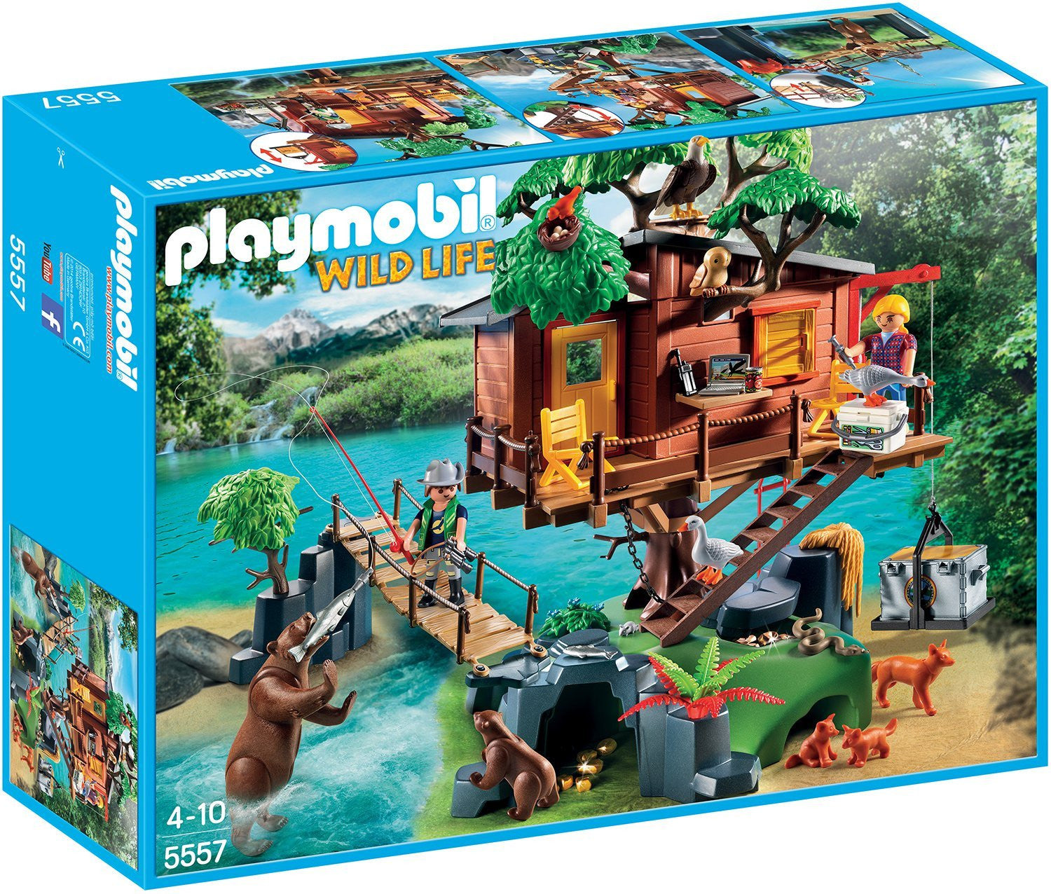 PLAYMOBIL - CASA DIN COPAC (PM5557) - Libelula Vesela - Jucarii