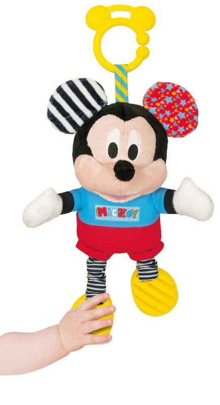ZORNAITOARE DE PLUS MICKEY MOUSE - CLEMENTONI (CL17165) - Libelula Vesela - Jucarii