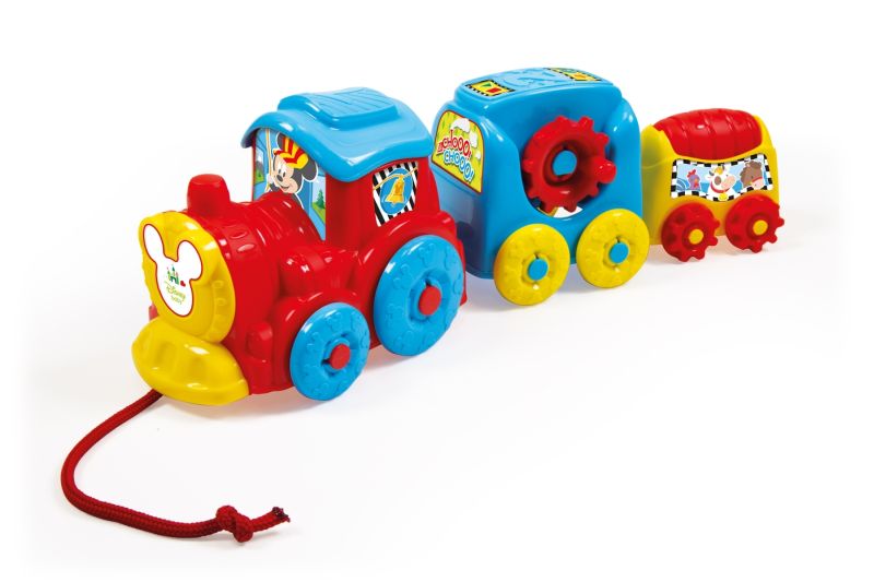 TREN DE STIVUIT MICKEY MOUSE - CLEMENTONI (CL17168) - Libelula Vesela - Jucarii