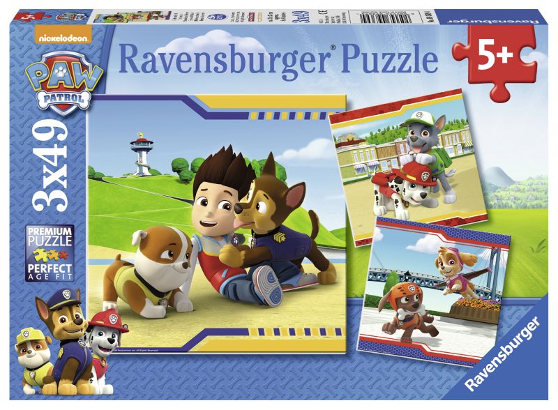 PUZZLE PATRULA CATELUSILOR M2 - RAVENSBURGER (RVSPC09369) - Libelula Vesela - Jucarii