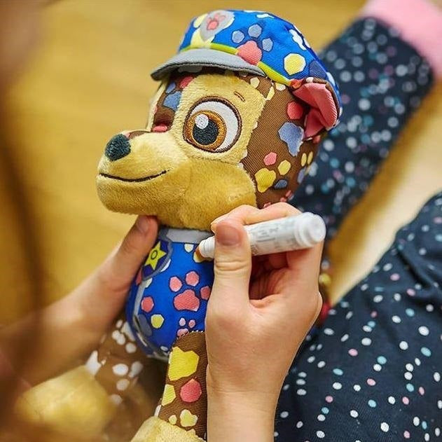 DISNEY - PLUS PAW PATROL, CHASE, 27 CM, SET DE CULORI INCLUS - JAKKS PACIFIC (PWP20-4898-1-FO) - Libelula Vesela - Jucarii