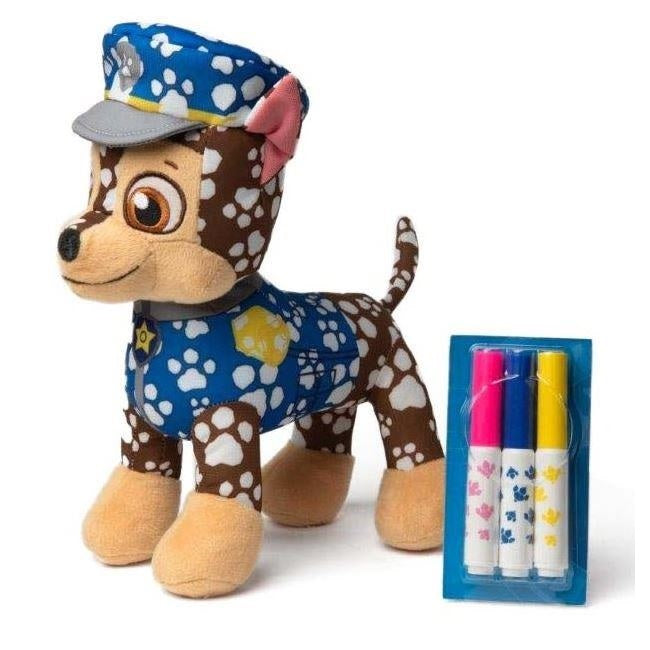 DISNEY - PLUS PAW PATROL, CHASE, 27 CM, SET DE CULORI INCLUS - JAKKS PACIFIC (PWP20-4898-1-FO) - Libelula Vesela - Jucarii