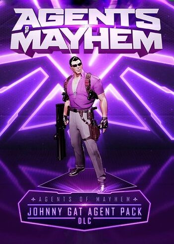AGENTS OF MAYHEM - JOHNNY GAT AGENT PACK (DLC) - STEAM - PC - MULTILANGUAGE - WORLDWIDE - Libelula Vesela - Jocuri video