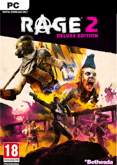 RAGE 2 (DELUXE EDITION) - PC - STEAM - MULTILANGUAGE - EU - Libelula Vesela - Jocuri video
