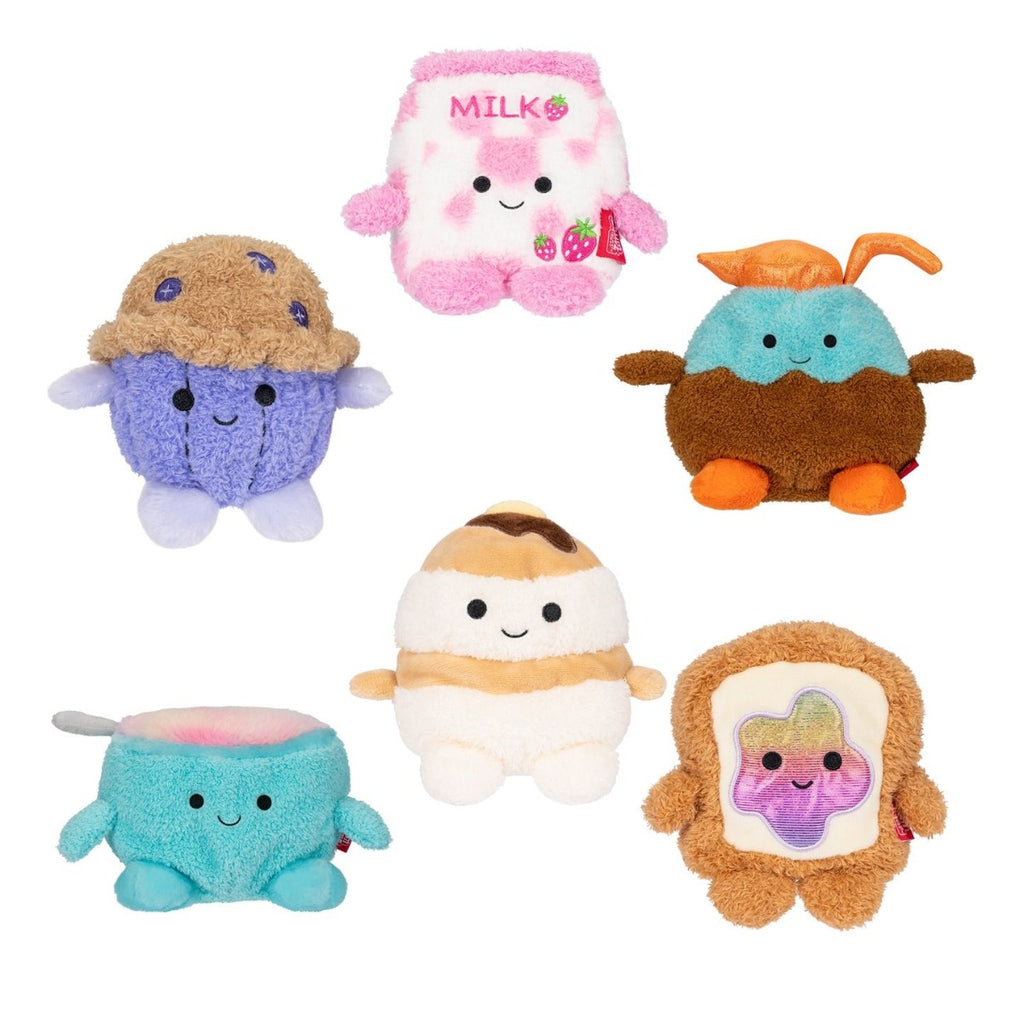 BUMBUMZ - JUCARIE DE PLUS, MINI BREAKFAST, 11 CM, DIVERSE MODELE - RUSS (RBBZ00051) - Libelula Vesela - Jucarii