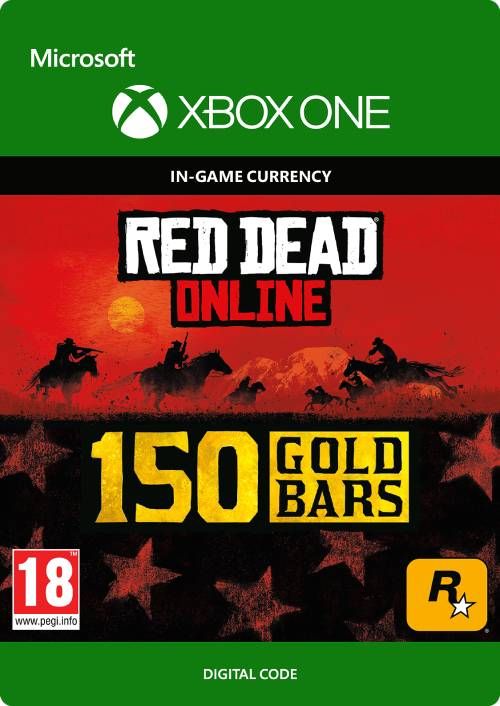 RED DEAD REDEMPTION 2 ONLINE 150 GOLD BARS (XBOX ONE) - XBOX LIVE - MULTILANGUAGE - WORLDWIDE - XBOX - Libelula Vesela - Jocuri video