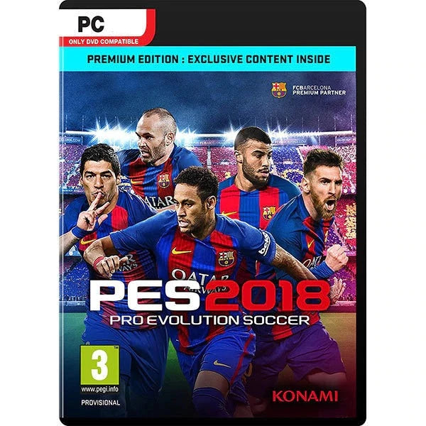PRO EVOLUTION SOCCER 2018 (PREMIUM EDITION) - PC - STEAM - MULTILANGUAGE - EU - Libelula Vesela - Jocuri video