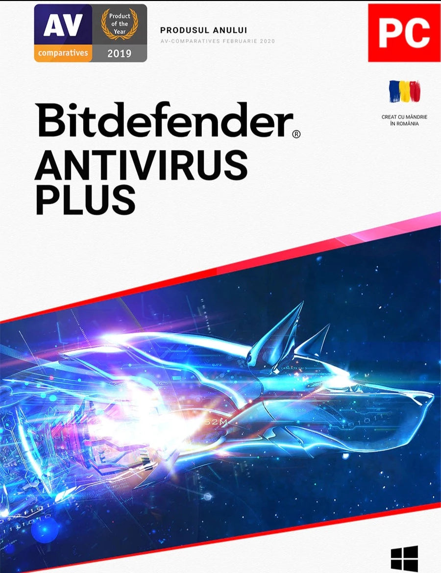BITDEFENDER ANTIVIRUS PLUS (1 DEVICE, 1 YEAR) - BITDEFENDER PC - KEY INTERNATIONAL - PC - MULTILANGUAGE - WORLDWIDE - Libelula Vesela - Software