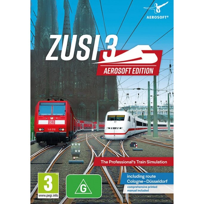 ZUSI 3 - AEROSOFT EDITION - PC - STEAM - DE, EN - WORLDWIDE - Libelula Vesela - Jocuri video