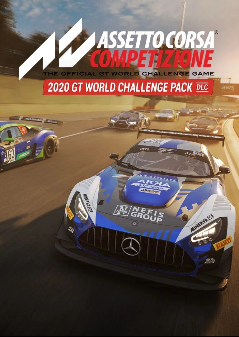 ASSETTO CORSA COMPETIZIONE - 2020 GT WORLD CHALLENGE PACK (DLC) (ROW) - STEAM - PC - MULTILANGUAGE - ROW - Libelula Vesela - Jocuri video