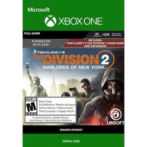 TOM CLANCY'S THE DIVISION - N.Y. POLICE PACK (DLC) - XBOX LIVE - XBOX ONE - WORLDWIDE - MULTILANGUAGE