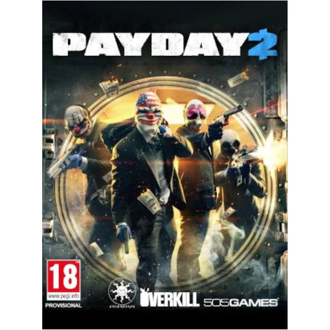 PAYDAY 2 (ROW) - STEAM - PC - MULTILANGUAGE - ROW - Libelula Vesela - Jocuri video