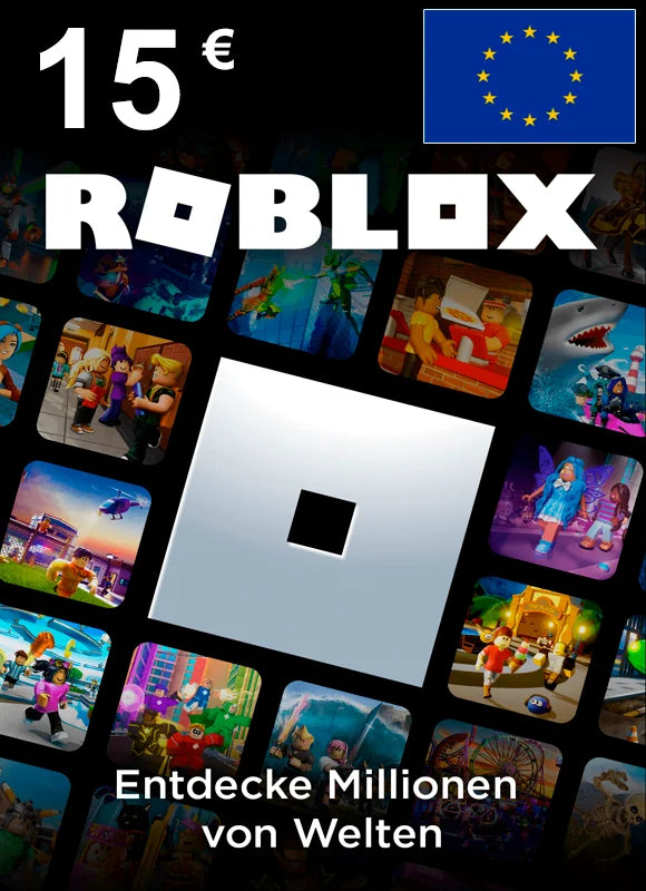 ROBLOX 15 EUR (GIFT CARD) - OFFICIAL WEBSITE - PC - MULTILANGUAGE - WORLDWIDE - Libelula Vesela - Gift Cards