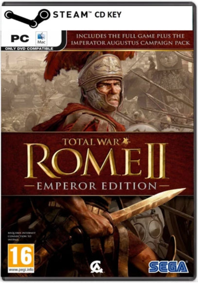 TOTAL WAR: ROME II - EMPEROR EDITION - STEAM - WORLDWIDE - MULTILANGUAGE - PC - Libelula Vesela - Jocuri video