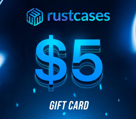 RUSTCASES 5 USD (GIFT CARD) - OFFICIAL WEBSITE - PC - MULTILANGUAGE - WORLDWIDE - Libelula Vesela - Jocuri video
