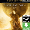 CIVILIZATION VI - GOLD EDITION (GLOBAL) - STEAM - WORLDWIDE - MULTILANGUAGE - PC - Libelula Vesela - Jocuri video