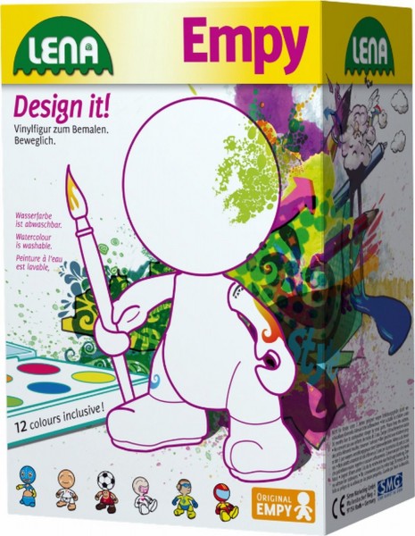 SET CREATIV PENTRU COLORAT FIGURINA BAIAT - LENA (LE42822) - Libelula Vesela - Jucarii