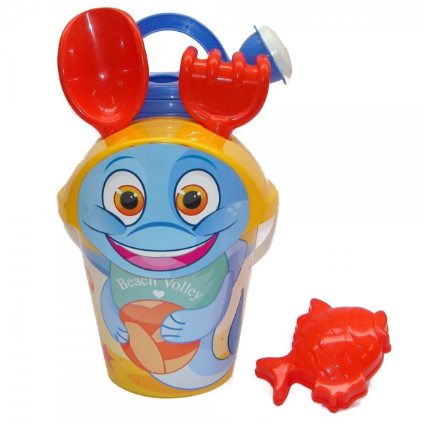 SET GALETUSA DELFIN CU ACCESORII PLAJA - ANDRONI GIOCATTOLI (AG1317-0000) - Libelula Vesela - Jucarii