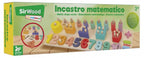 SET MATEMATICA 3 IN 1 DIN LEMN - GLOBO (GL40887) - Libelula Vesela - Jucarii