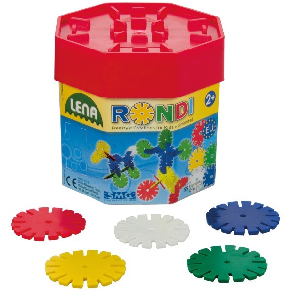 SET RONDI 55 PIESE MARI - LENA (LE35946) - Libelula Vesela - Jucarii