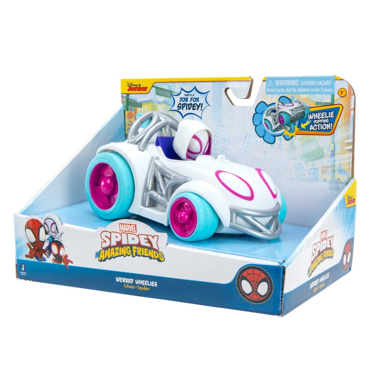 PAIENJENELUL MARVEL - VEHICUL CU CATAPULTA, FIGURINA INCLUSA, DIVERSE MODELE - LISCIANI (SNF0014)