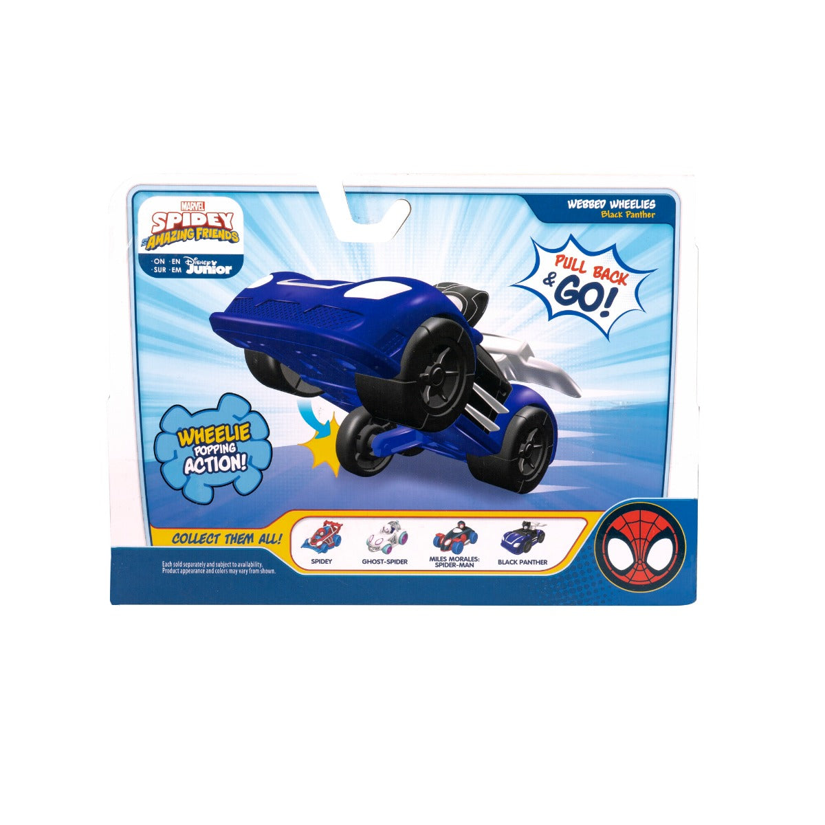 PAIENJENELUL MARVEL - VEHICUL CU CATAPULTA, FIGURINA INCLUSA, DIVERSE MODELE - LISCIANI (SNF0014) - Libelula Vesela - Jucarii