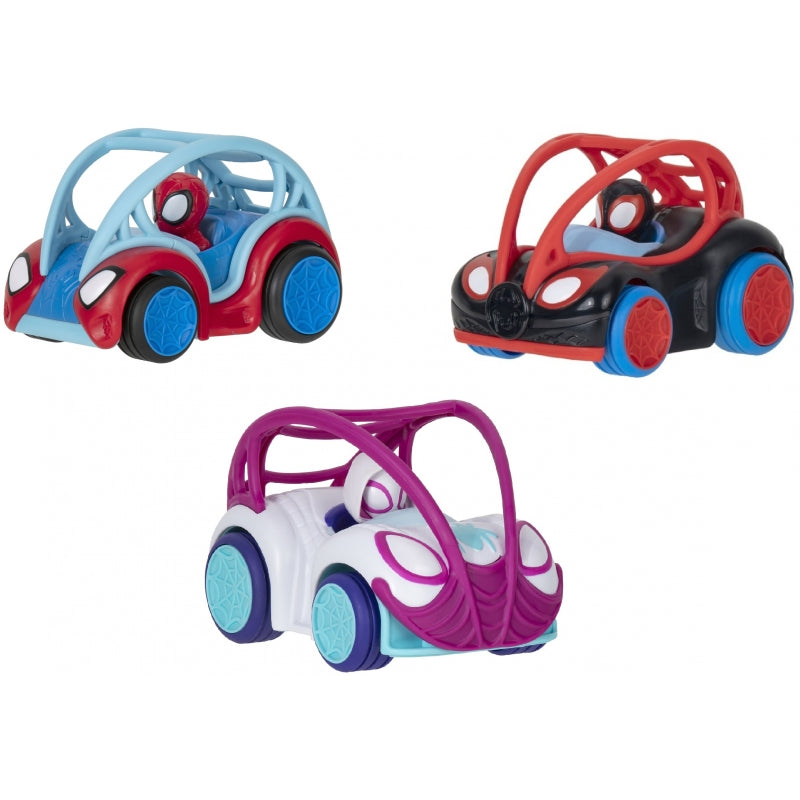 PAIENJENELUL MARVEL - VEHICUL DE ACROBATII, FIGURINA INCLUSA, DIVERSE MODELE - LISCIANI (SNF0162) - Libelula Vesela - Jucarii