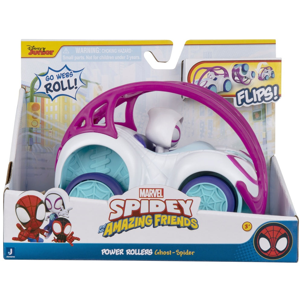 PAIENJENELUL MARVEL - VEHICUL DE ACROBATII, FIGURINA INCLUSA, DIVERSE MODELE - LISCIANI (SNF0162) - Libelula Vesela - Jucarii