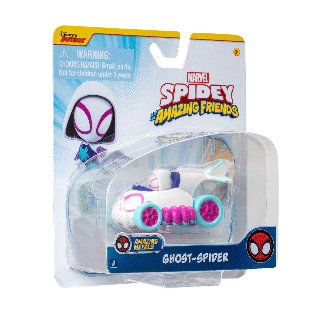 PAIENJENELUL MARVEL - VEHICUL DIN METAL, FIGURINA INCLUSA, DIVERSE MODELE - LISCIANI (SNF0193) - Libelula Vesela - Jucarii