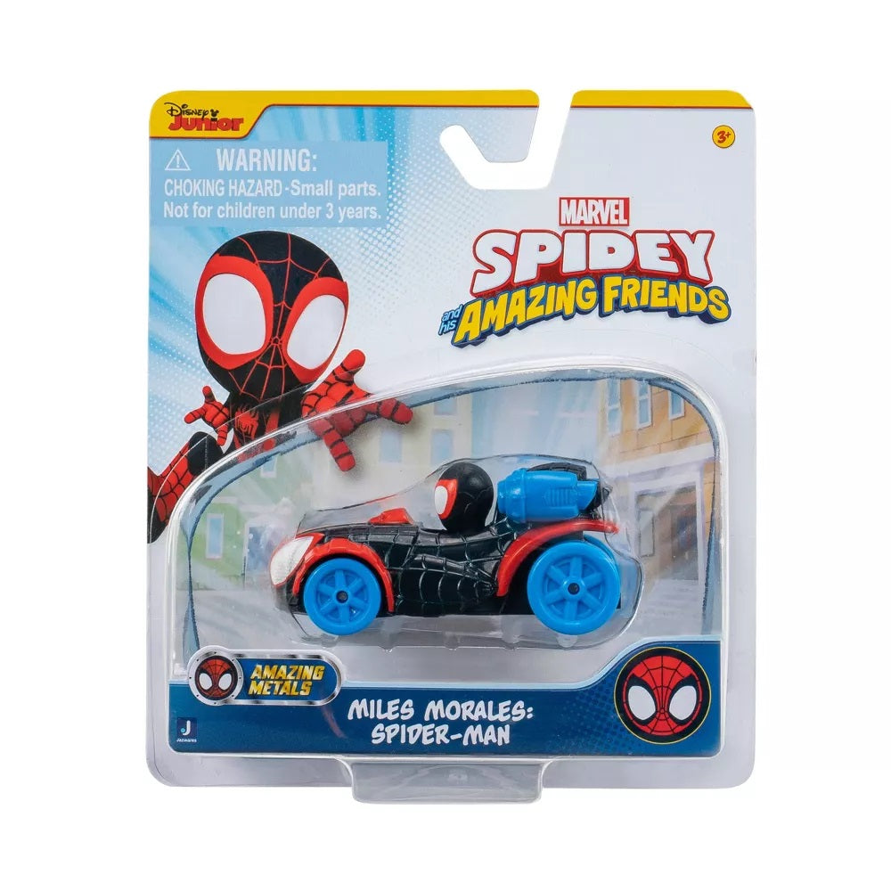 THE MARVEL SPIDERMAN - METAL VEHICLE, FIGURE INCLUDED, VARIOUS