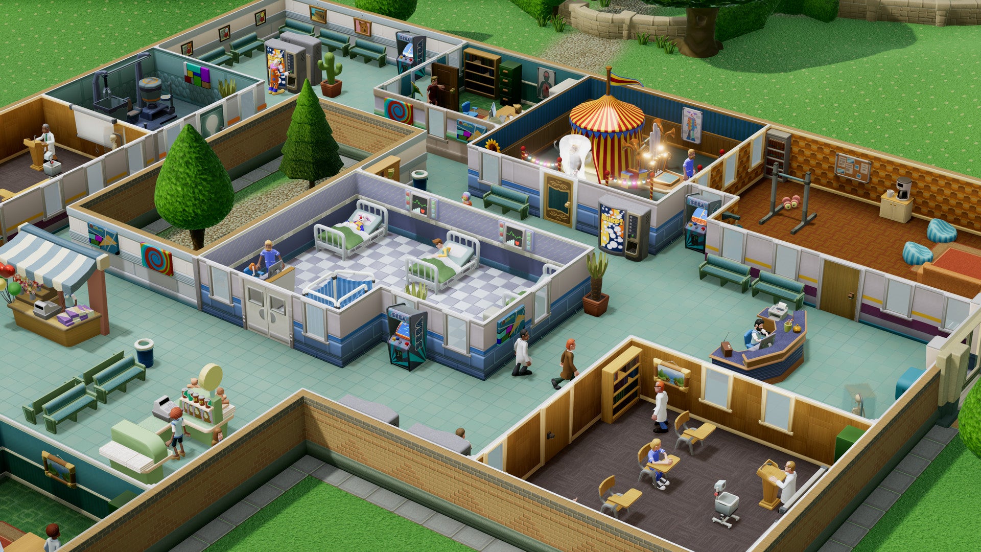 TWO POINT HOSPITAL - STEAM - MULTILANGUAGE - WORLDWIDE - PC / MAC - Libelula Vesela - Jocuri video