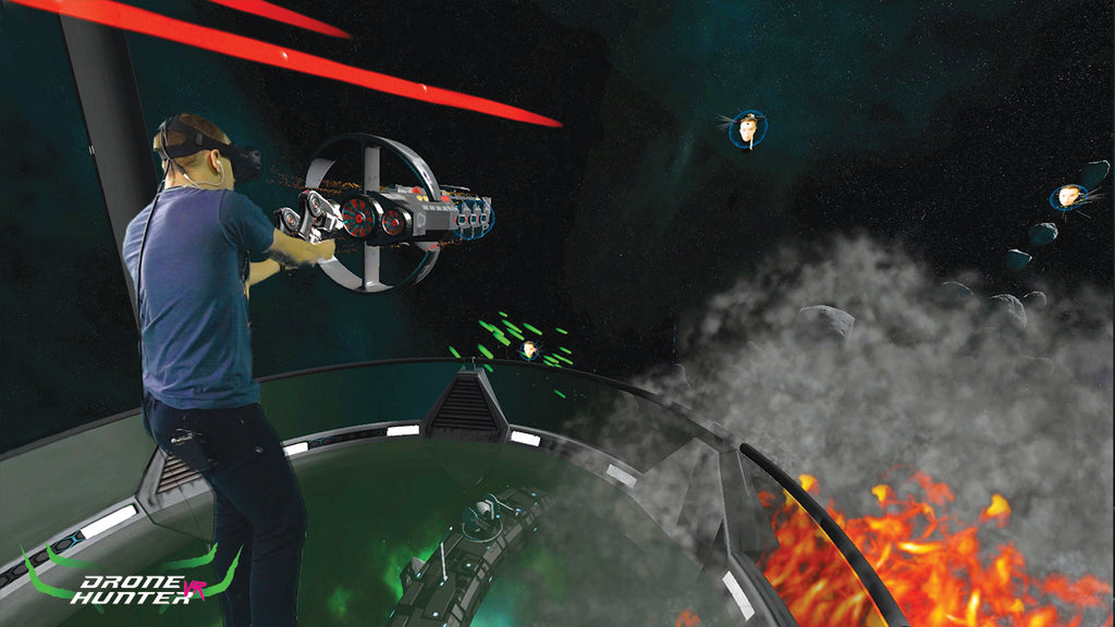 DRONE HUNTER [VR] - STEAM - MULTILANGUAGE - WORLDWIDE - PC - Libelula Vesela - Jocuri video