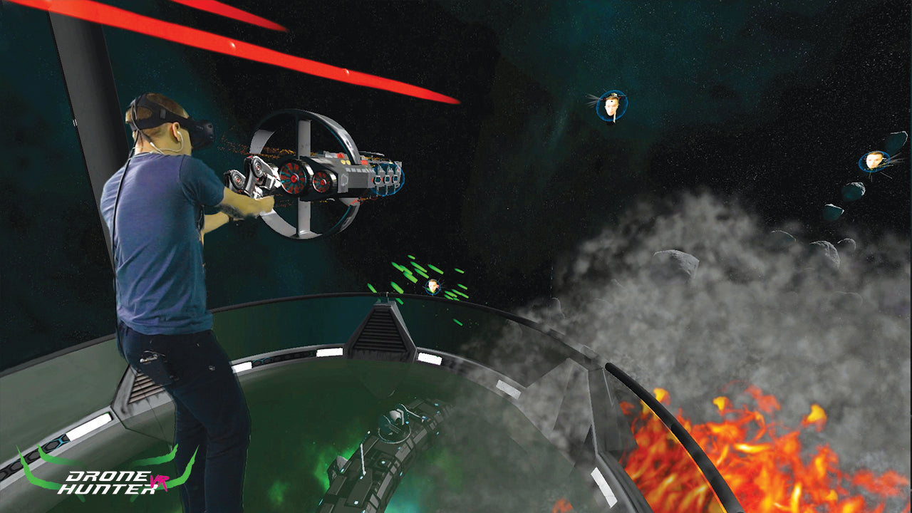 DRONE HUNTER [VR] - STEAM - MULTILANGUAGE - WORLDWIDE - PC - Libelula Vesela - Jocuri video