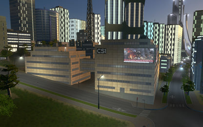 CITIES: SKYLINES - HIGH-TECH BUILDINGS (DLC) - STEAM - PC / MAC - WORLDWIDE Libelula Vesela Jocuri video