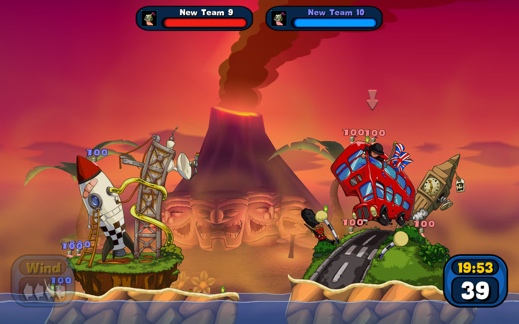 WORMS RELOADED - THE PRE-ORDER FORTS AND HATS PACK (DLC) - STEAM - PC - EU - Libelula Vesela - Jocuri video