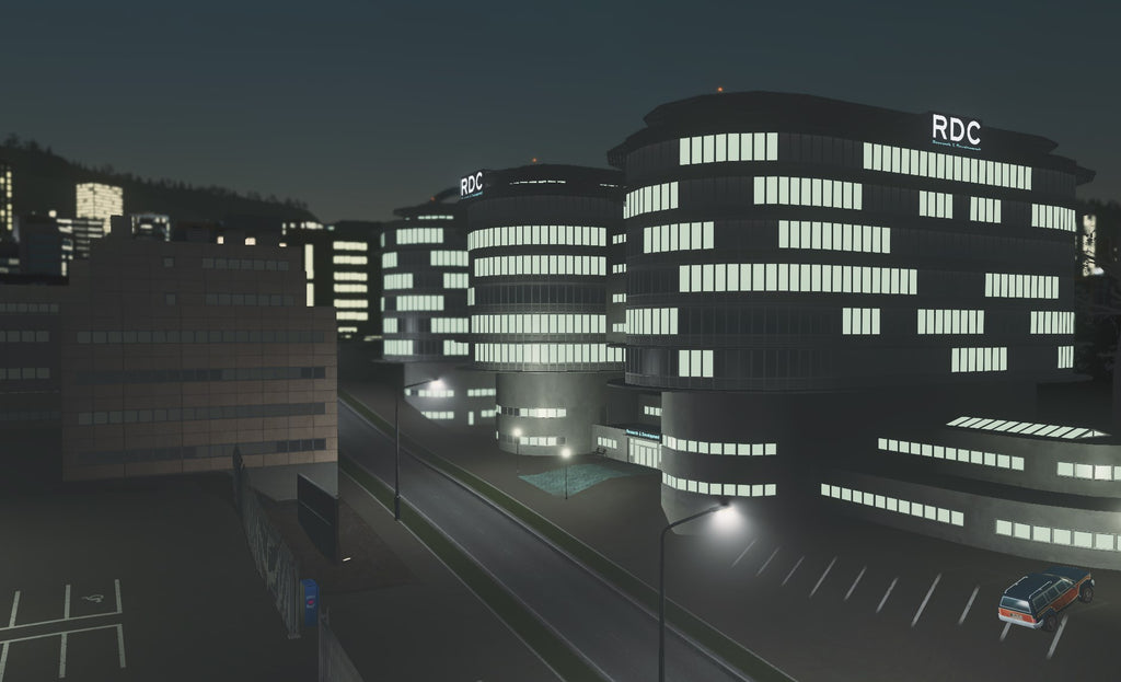 CITIES: SKYLINES - HIGH-TECH BUILDINGS (DLC) - STEAM - PC / MAC - WORLDWIDE - Libelula Vesela - Jocuri video
