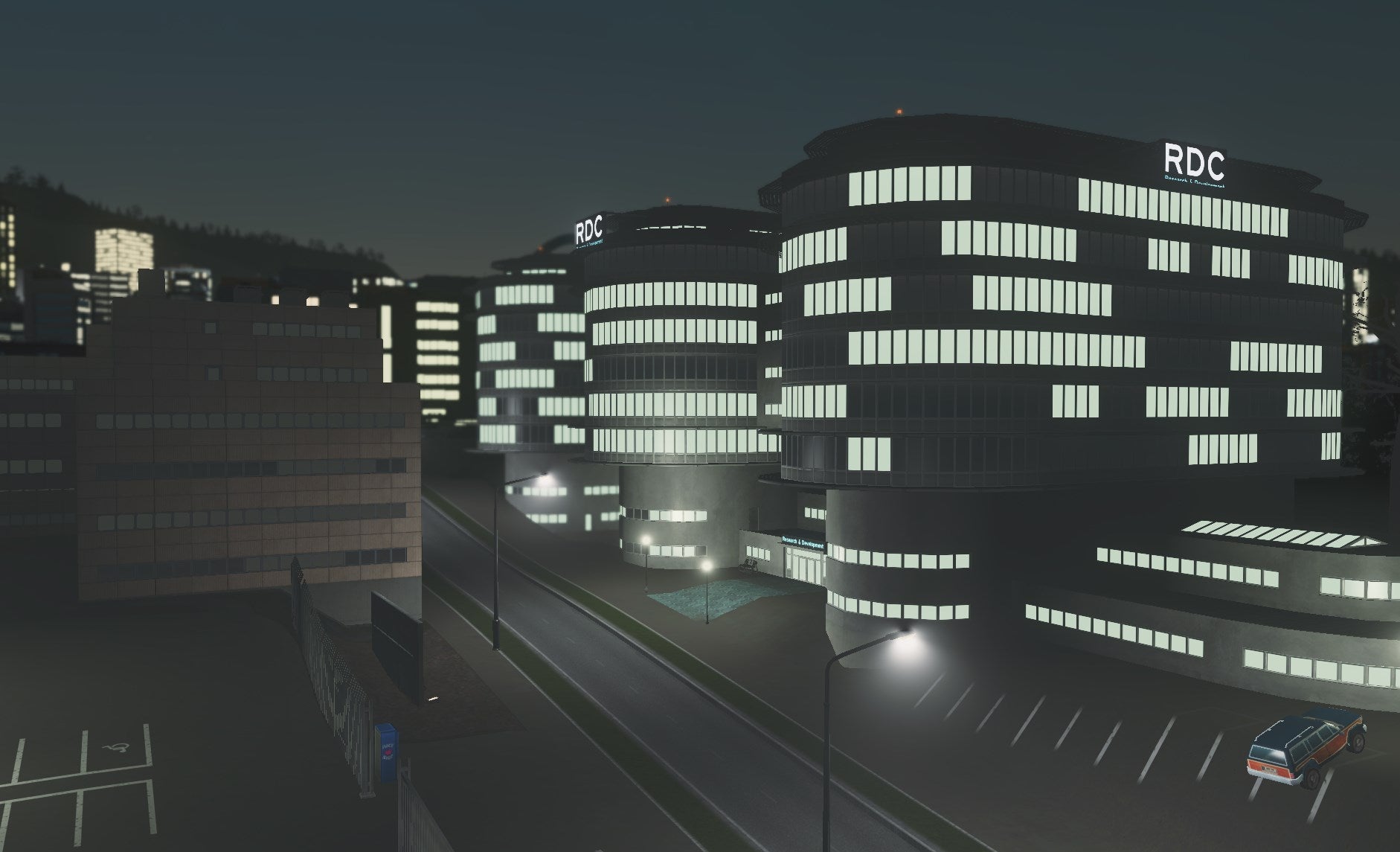 CITIES: SKYLINES - HIGH-TECH BUILDINGS (DLC) - STEAM - PC / MAC - WORLDWIDE - Libelula Vesela - Jocuri video