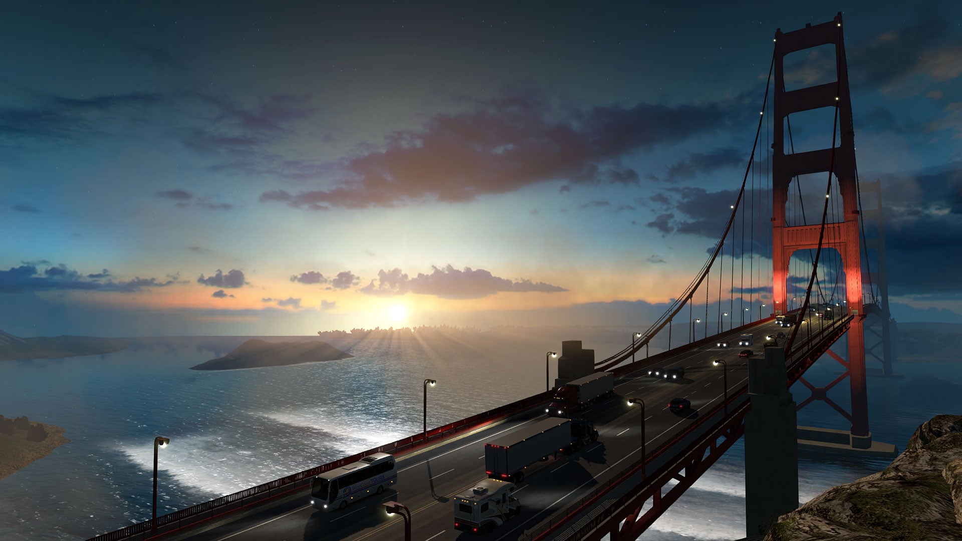 AMERICAN TRUCK SIMULATOR - CALIFORNIA - STEAM - PC / MAC - WORLDWIDE - Libelula Vesela - Jocuri video