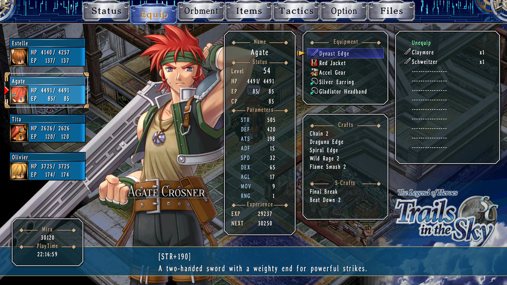 THE LEGEND OF HEROES: TRAILS IN THE SKY SECOND CHAPTER - STEAM - MULTILANGUAGE - WORLDWIDE - PC Libelula Vesela Jocuri video