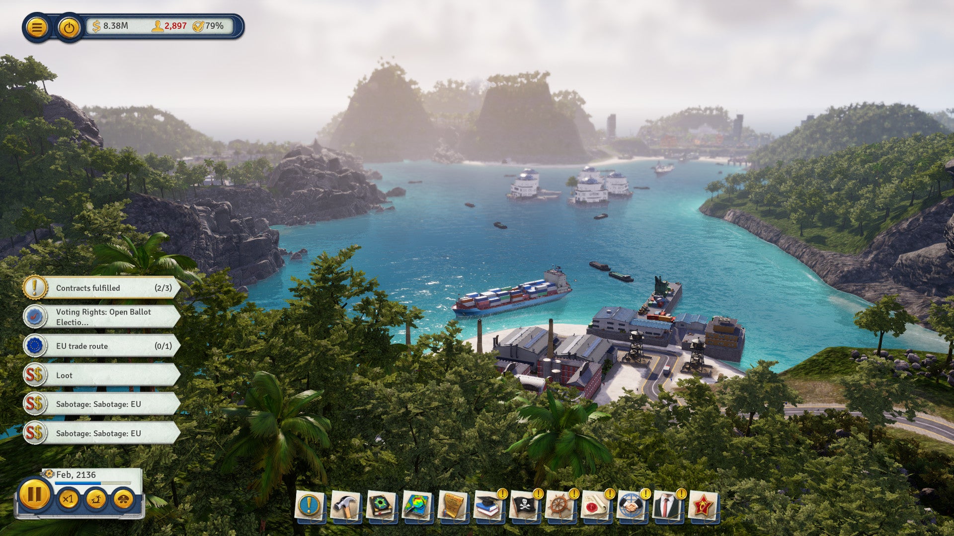 TROPICO 6 - STEAM - MULTILANGUAGE - WORLDWIDE - PC - Libelula Vesela - Jocuri video