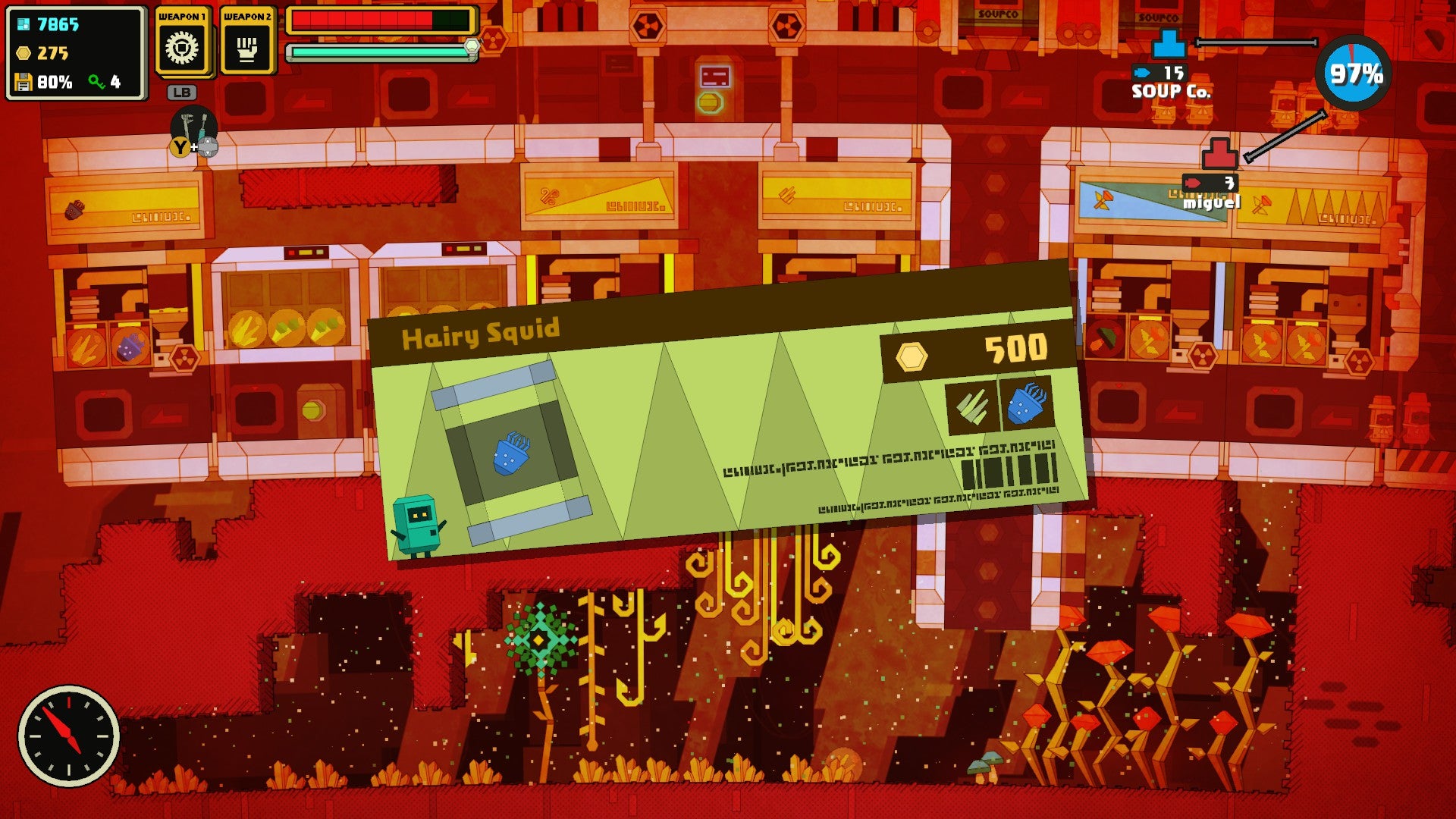 PIXELJUNK NOM NOM GALAXY - STEAM - PC - WORLDWIDE - Libelula Vesela - Jocuri video