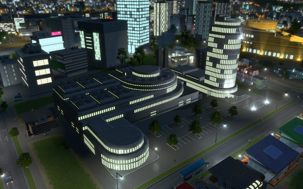 CITIES: SKYLINES - HIGH-TECH BUILDINGS (DLC) - STEAM - PC / MAC - WORLDWIDE Libelula Vesela Jocuri video
