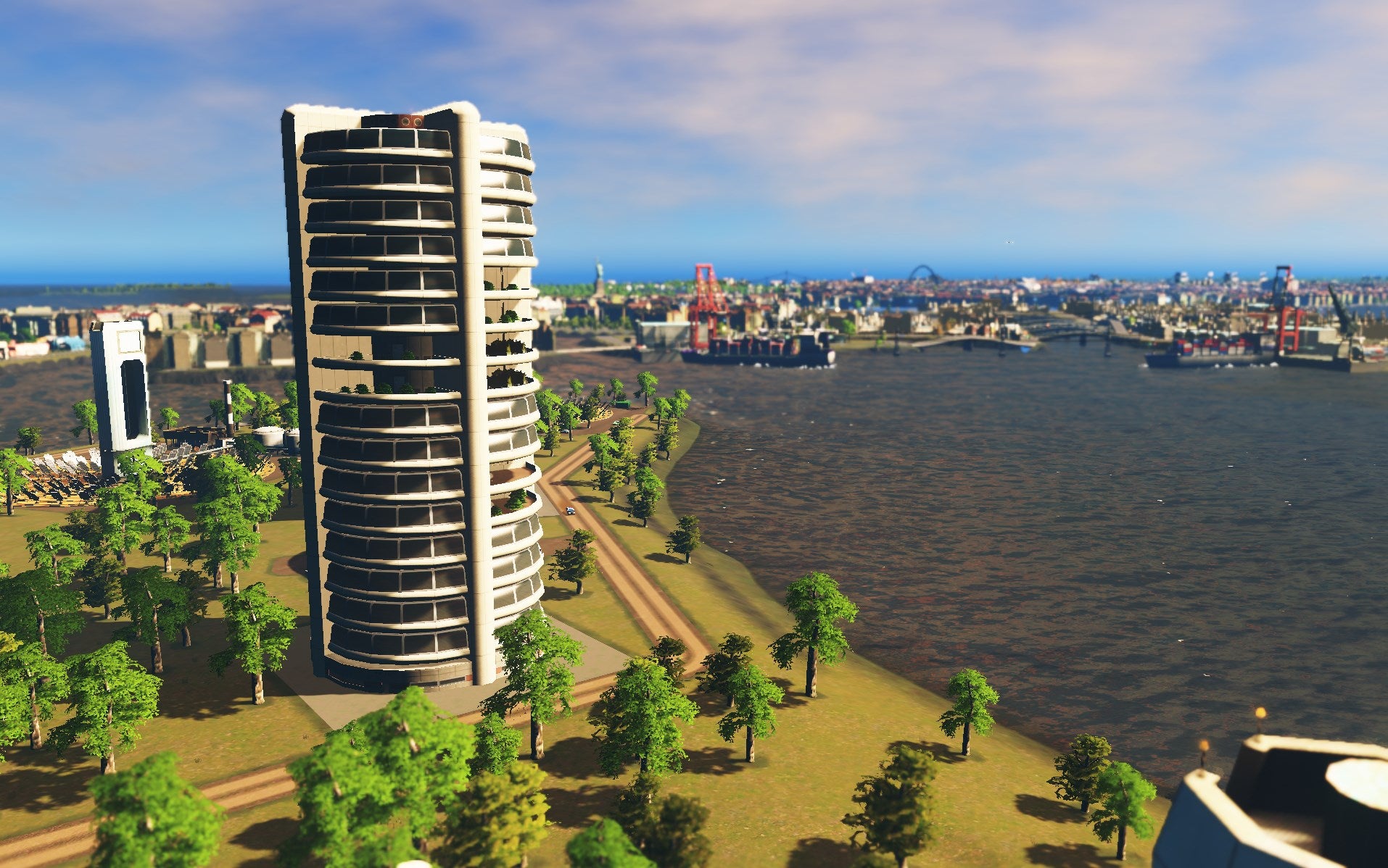 CITIES: SKYLINES - HIGH-TECH BUILDINGS (DLC) - STEAM - PC / MAC - WORLDWIDE - Libelula Vesela - Jocuri video