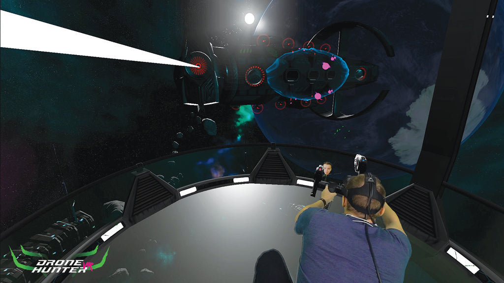 DRONE HUNTER [VR] - STEAM - MULTILANGUAGE - WORLDWIDE - PC - Libelula Vesela - Jocuri video