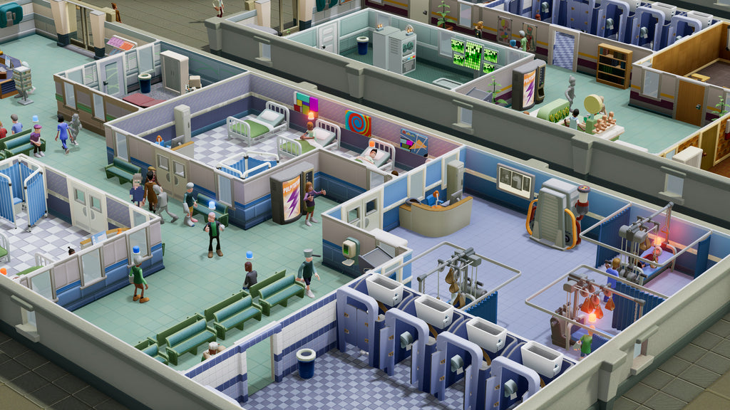 TWO POINT HOSPITAL - STEAM - MULTILANGUAGE - WORLDWIDE - PC / MAC Libelula Vesela Jocuri video
