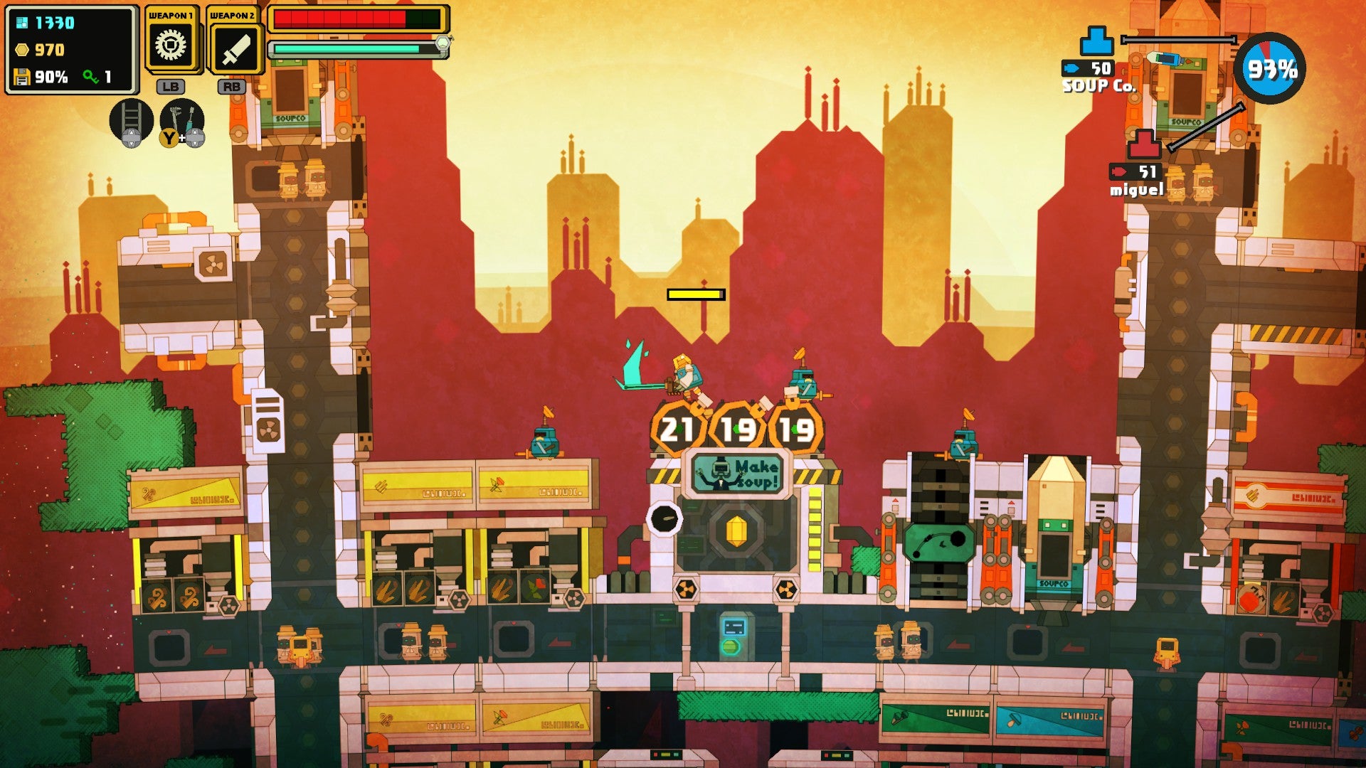 PIXELJUNK NOM NOM GALAXY - STEAM - PC - WORLDWIDE - Libelula Vesela - Jocuri video