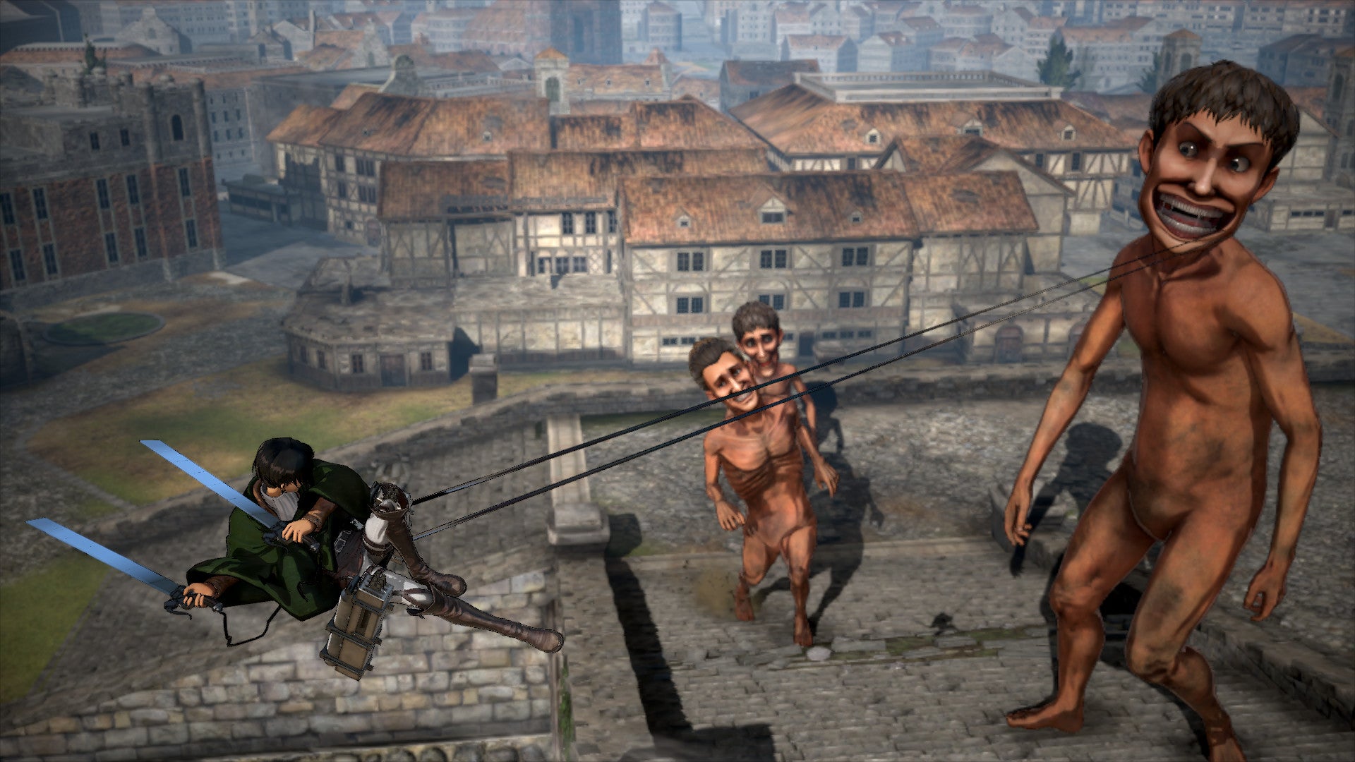 ATTACK ON TITAN / A.O.T. WINGS OF FREEDOM - STEAM - PC - WORLDWIDE - Libelula Vesela - Jocuri video